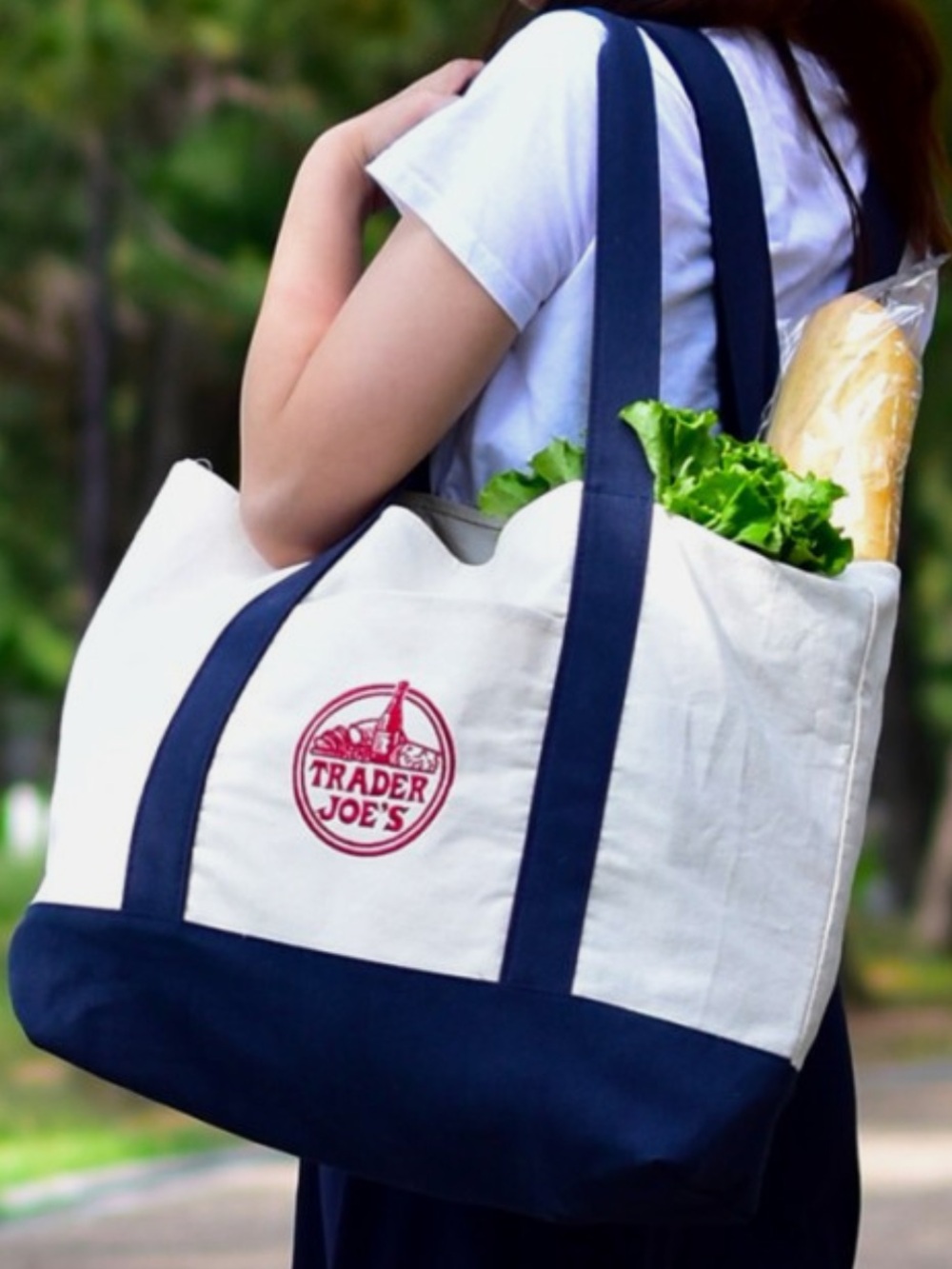 💙TJ’s Canvas Tote Bag